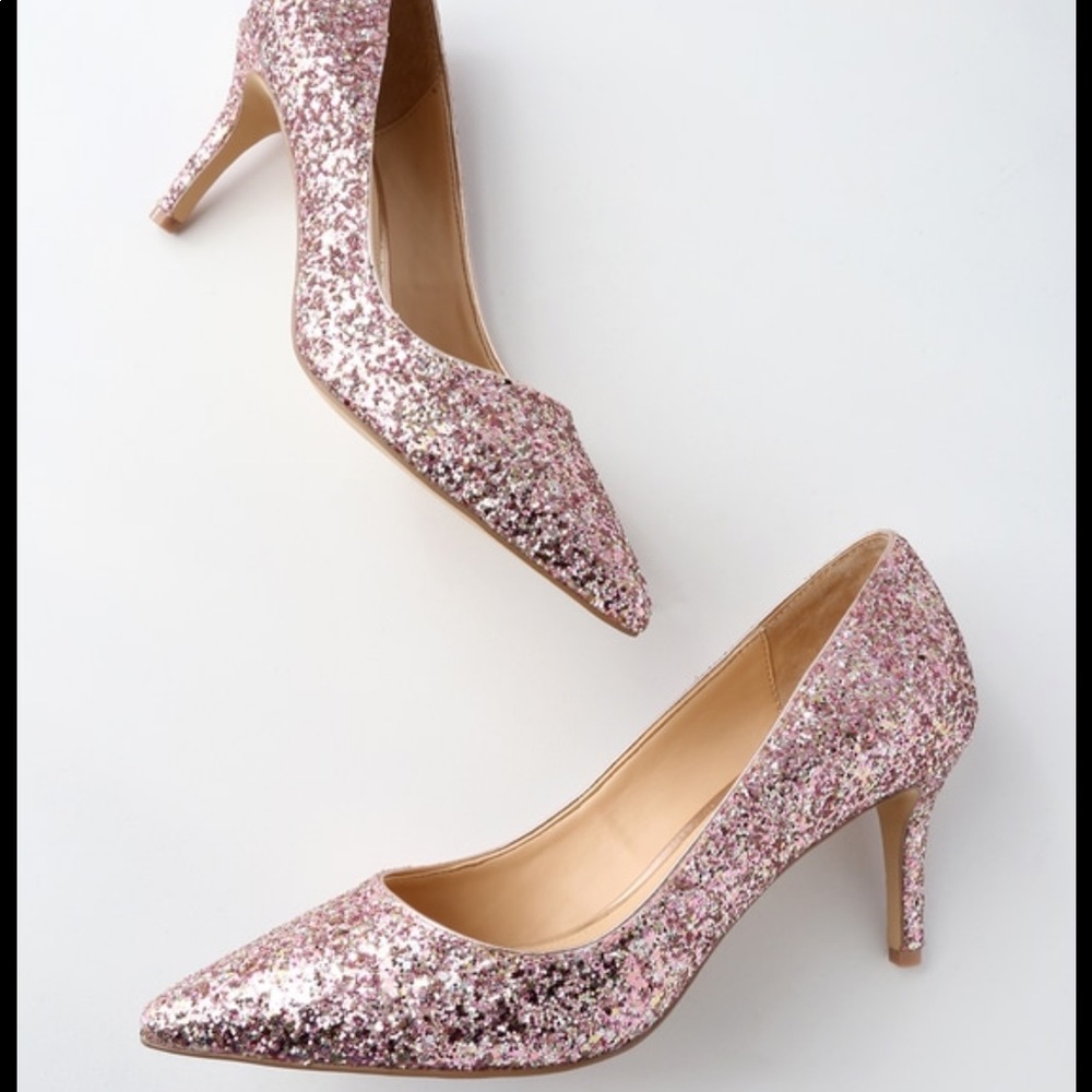 Beautiful Sparkly Badgley Mischka Heels